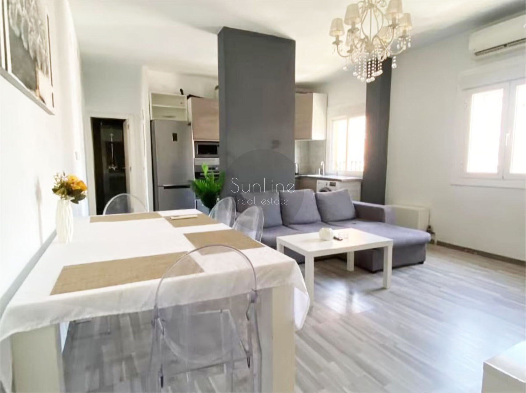 Полностью отремонтированная дизайнерская квартира