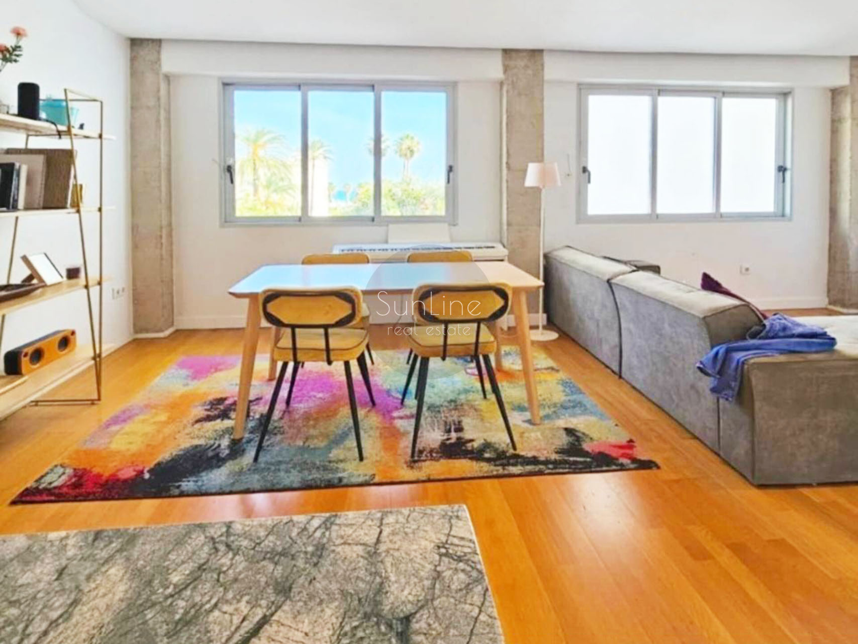 Очаровательная просторная квартира