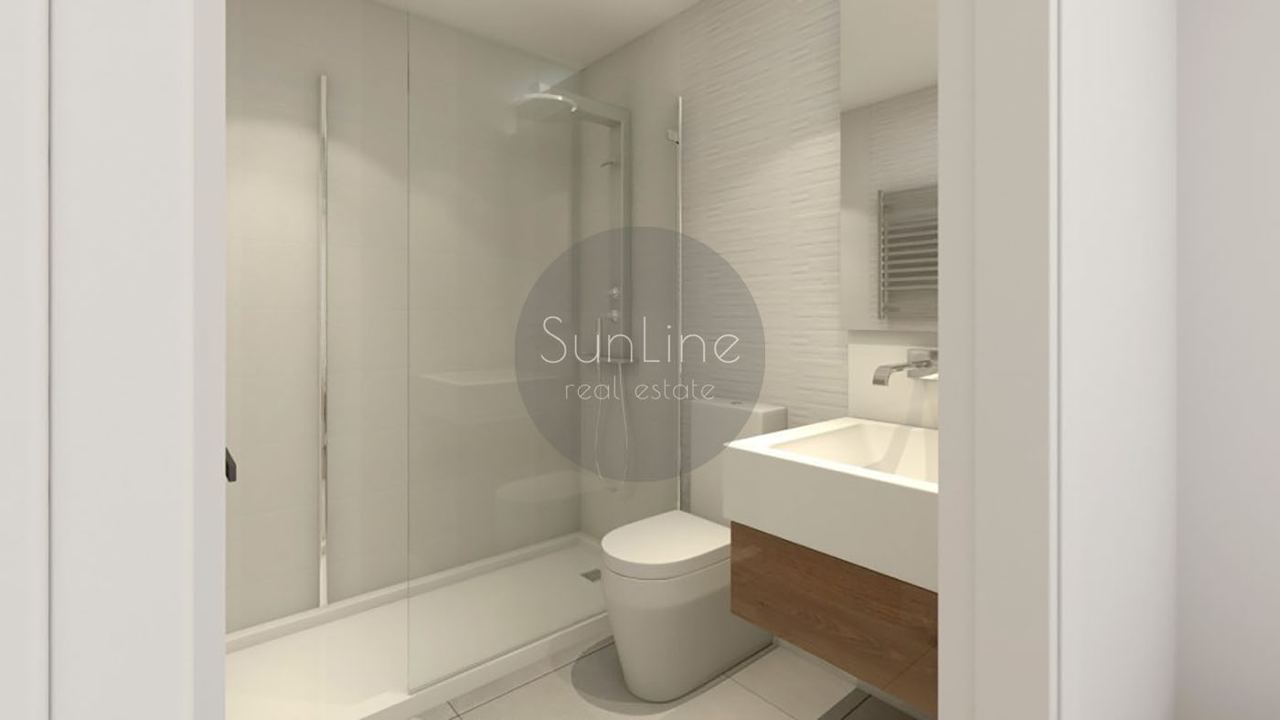 Sale of a modern two-bedroom apartment with quality finishing in Paterno