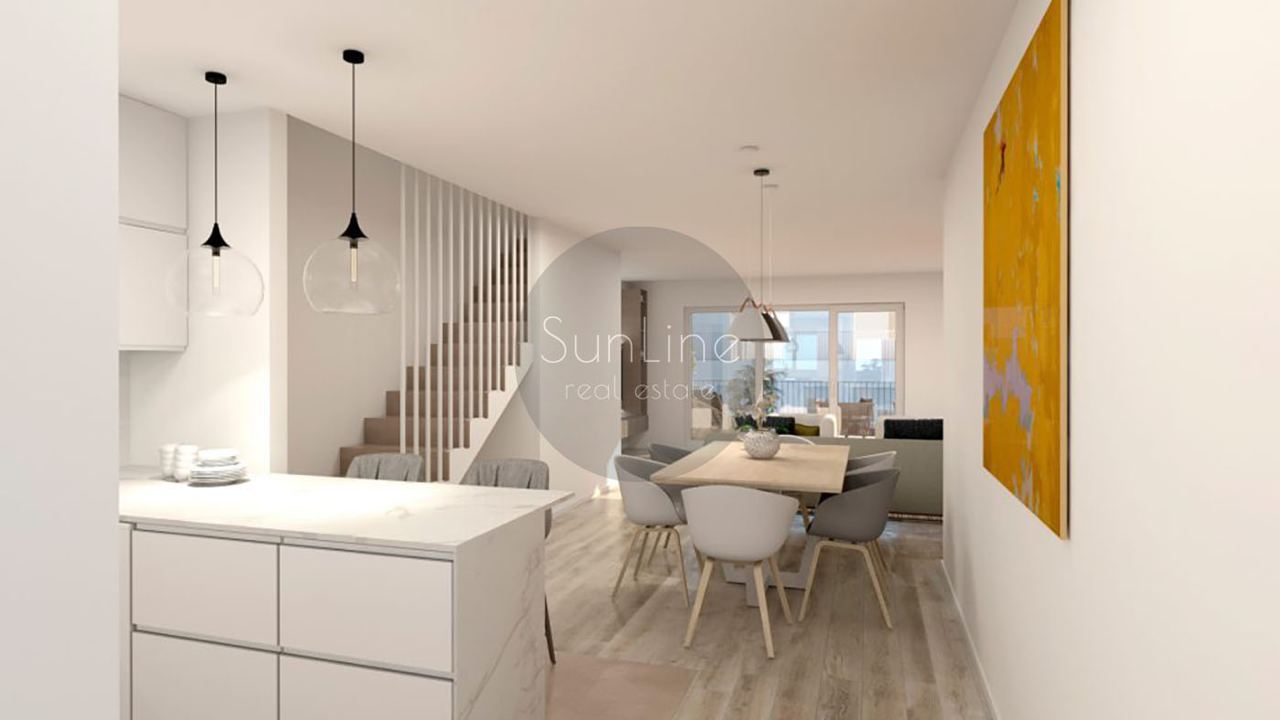 Sale of a modern two-bedroom apartment with quality finishing in Paterno