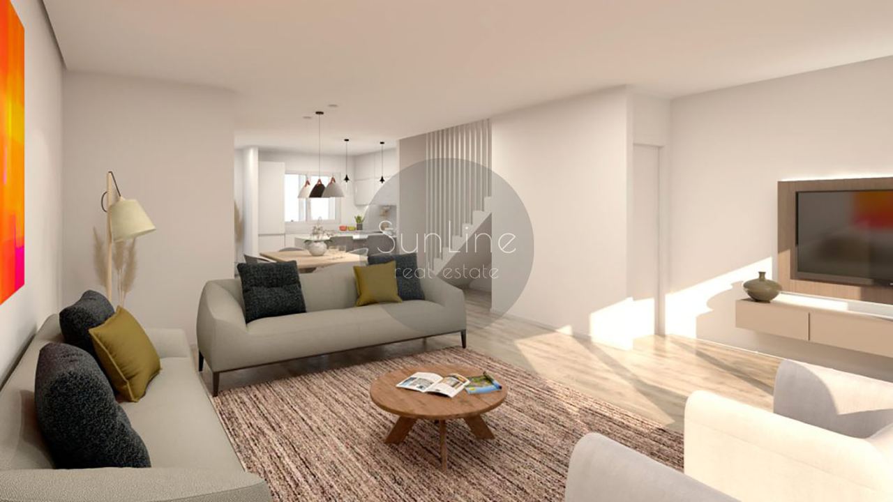 Sale of a modern two-bedroom apartment with quality finishing in Paterno