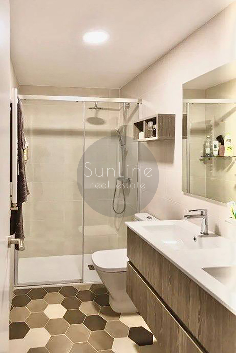 Three-bedroom apartment for rent after recent renovation