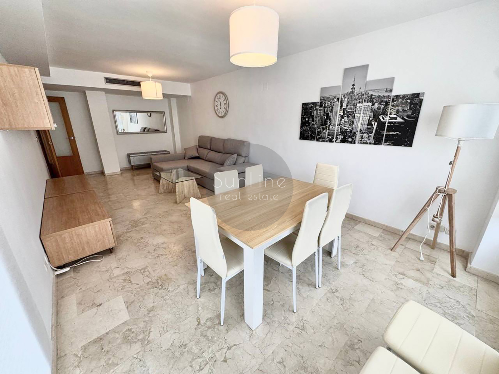 Rent of a Cozy Furnished Apartment with Three Bedrooms and a Large Terrace