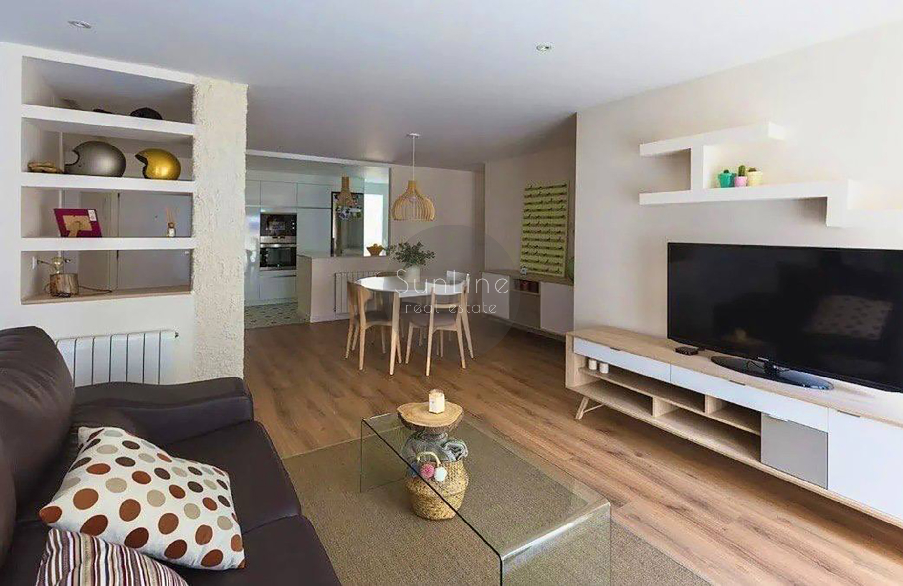 Three-bedroom apartment for rent after recent renovation