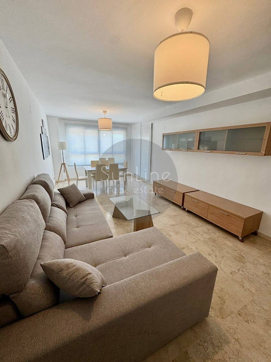 Rent of a Cozy Furnished Apartment with Three Bedrooms and a Large Terrace