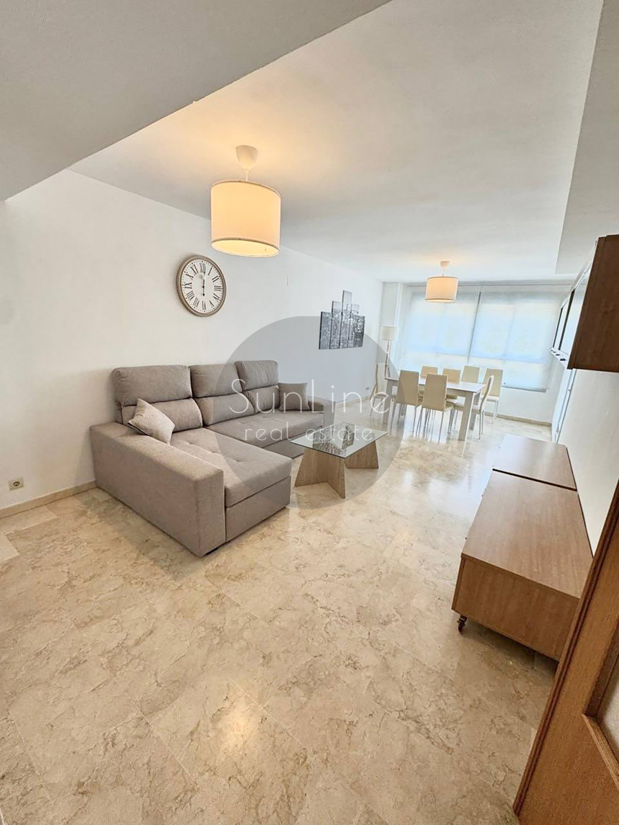 Rent of a Cozy Furnished Apartment with Three Bedrooms and a Large Terrace