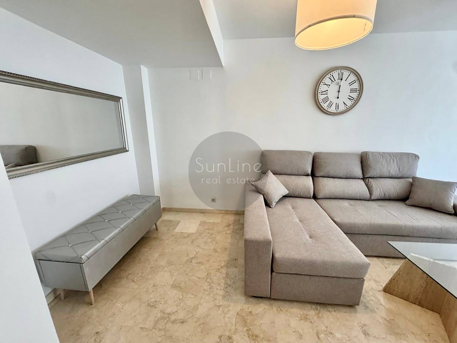 Rent of a Cozy Furnished Apartment with Three Bedrooms and a Large Terrace