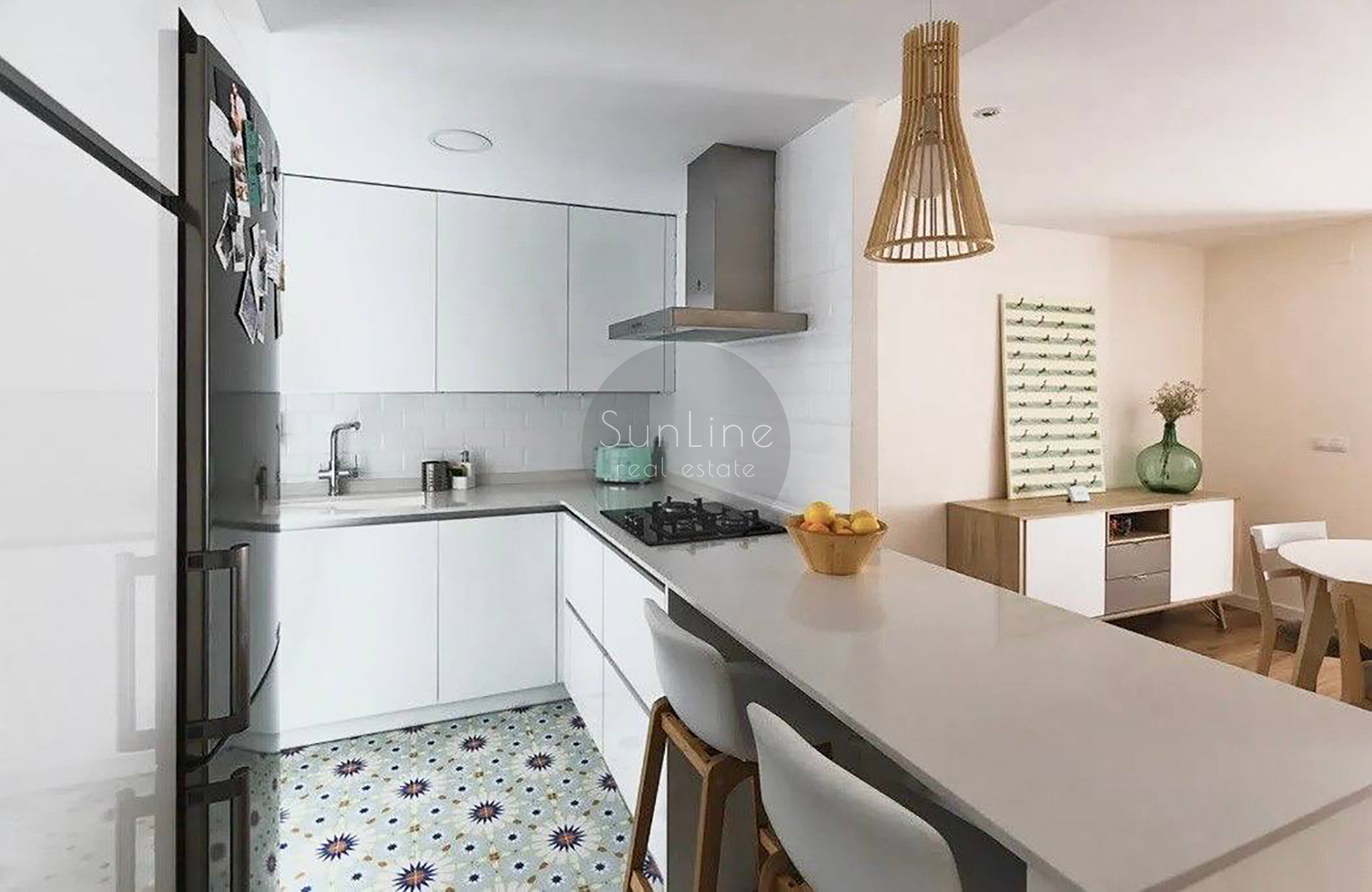 Three-bedroom apartment for rent after recent renovation
