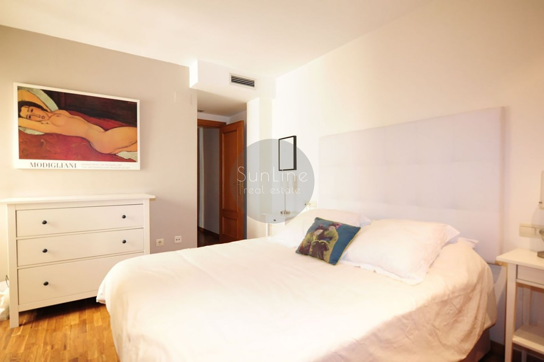 Rent of a cozy furnished apartment with two bedrooms in Playa del Real