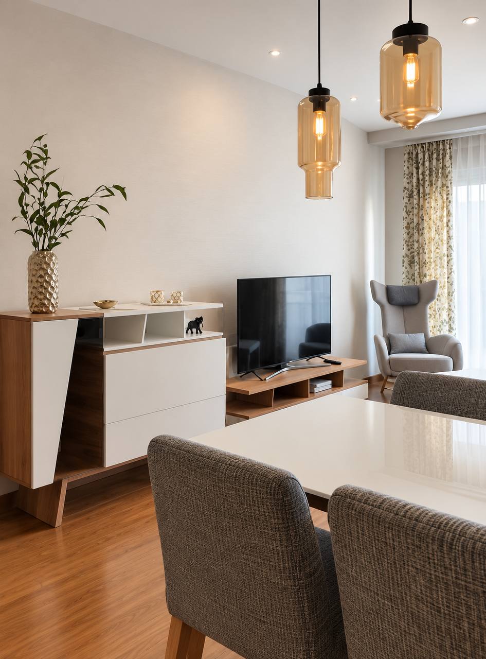 Rent of an apartment 100 m² with three bedrooms and a garage in Mislata