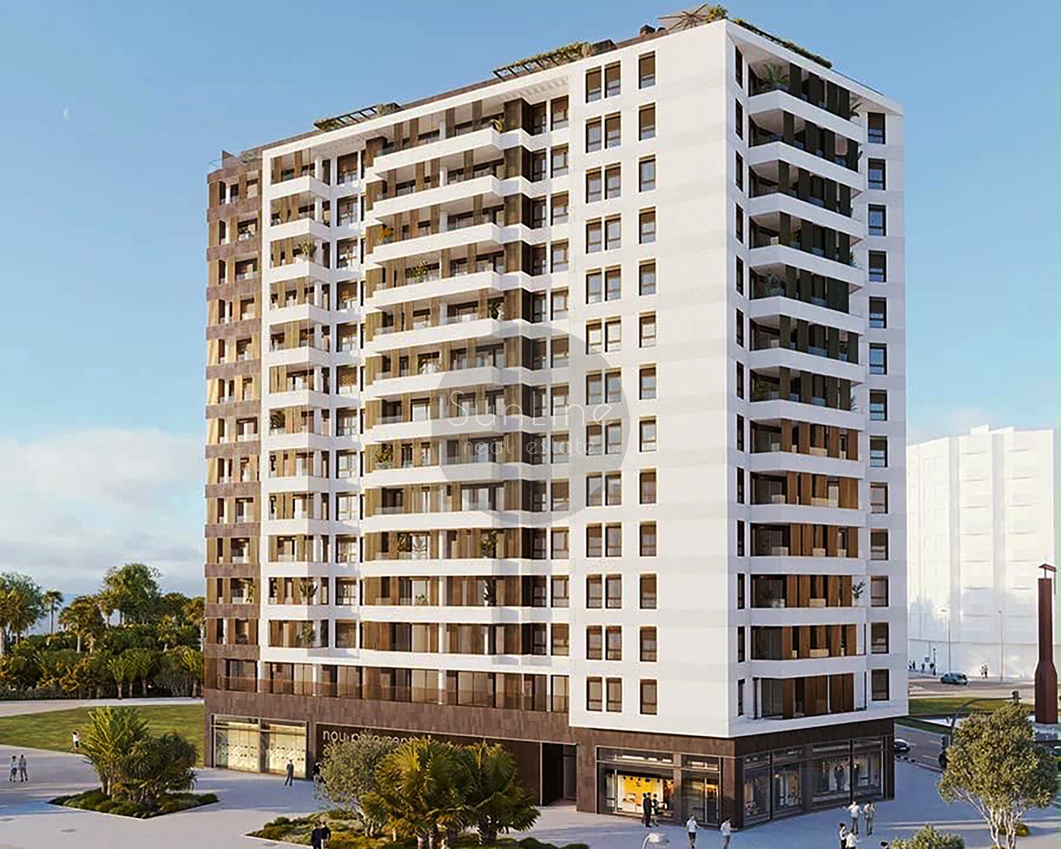 Rent of a modern apartment with panoramic views and a terrace near Ruzafa