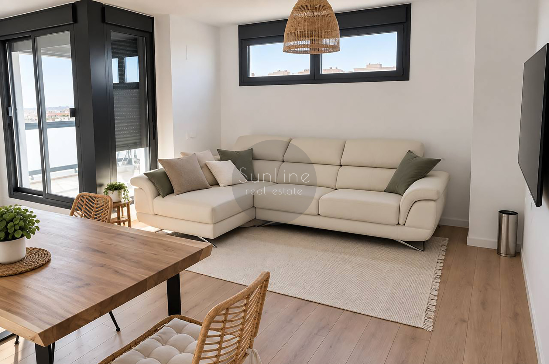 Apartment for rent with pool and garage in a modern area near the City of Arts and Sciences