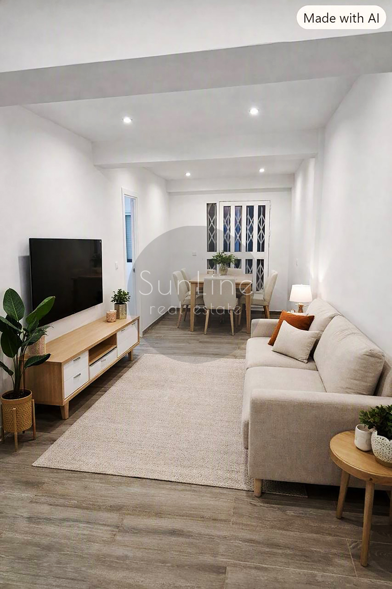 Venta de apartamento con 3 dormitorios tras completa renovación en Torrefiel