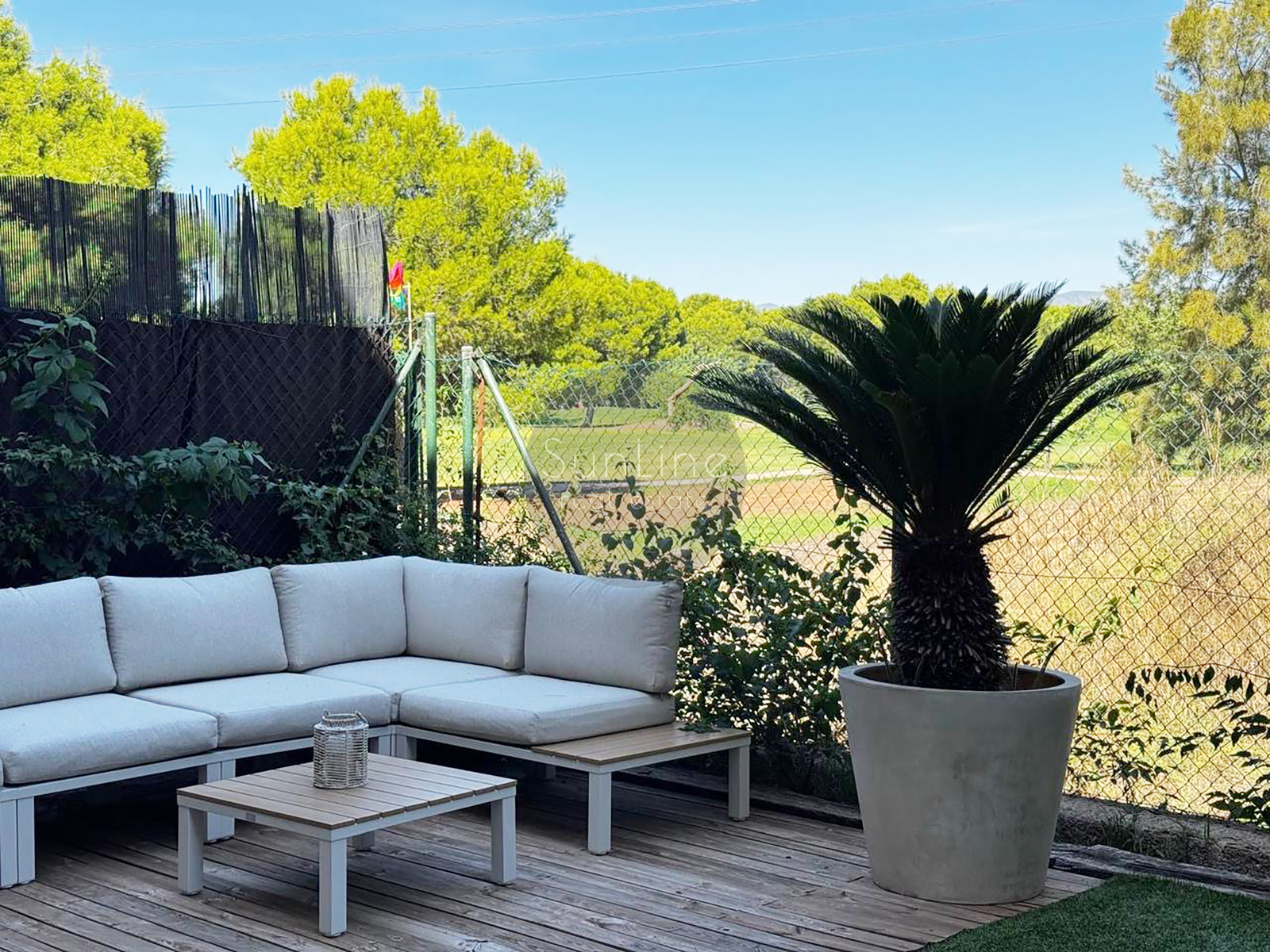 Venta de apartamento de 380 m² con jardín privado y vistas a los campos de golf en Bétera