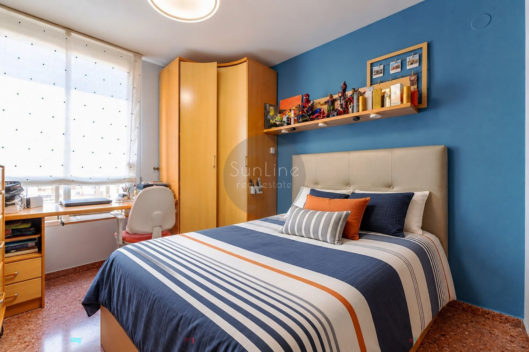 Spacious 109 m² apartment with 3 bedrooms and 2 bathrooms in Valencia