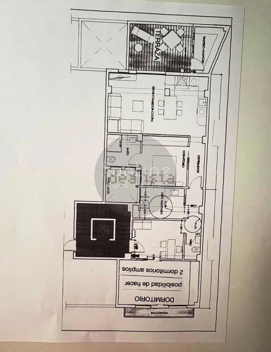 Luxurious 126 m² apartment with terraces and a balcony near the City of Arts and Sciences