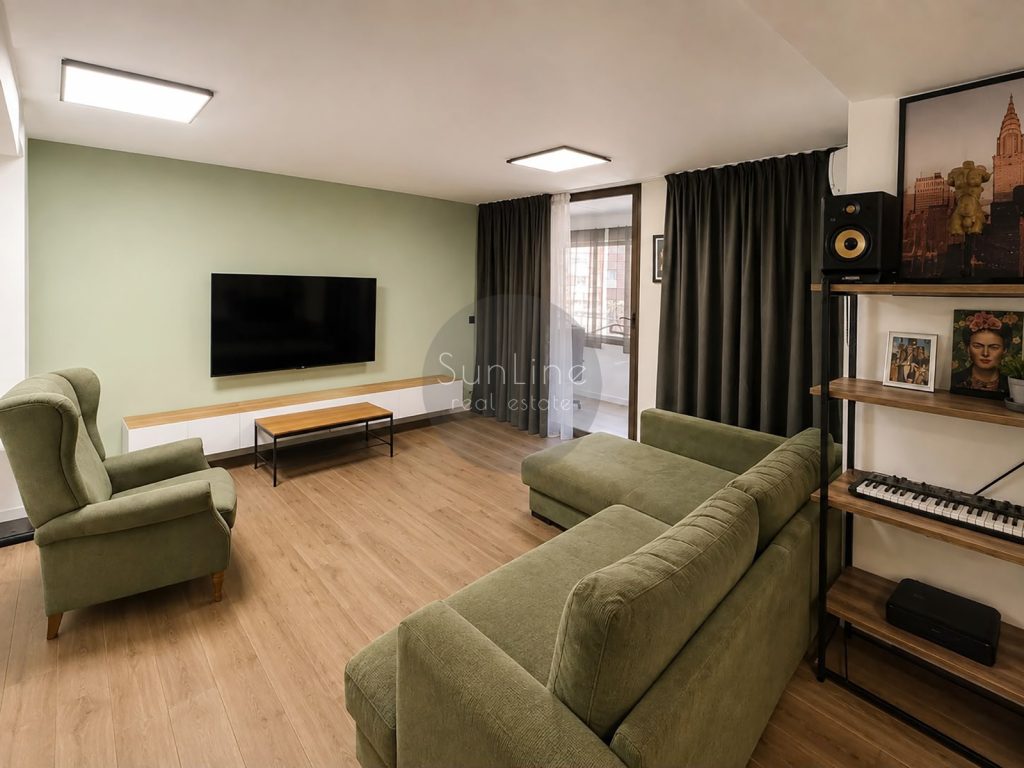 Spacious 106 m² apartment with 2 bathrooms