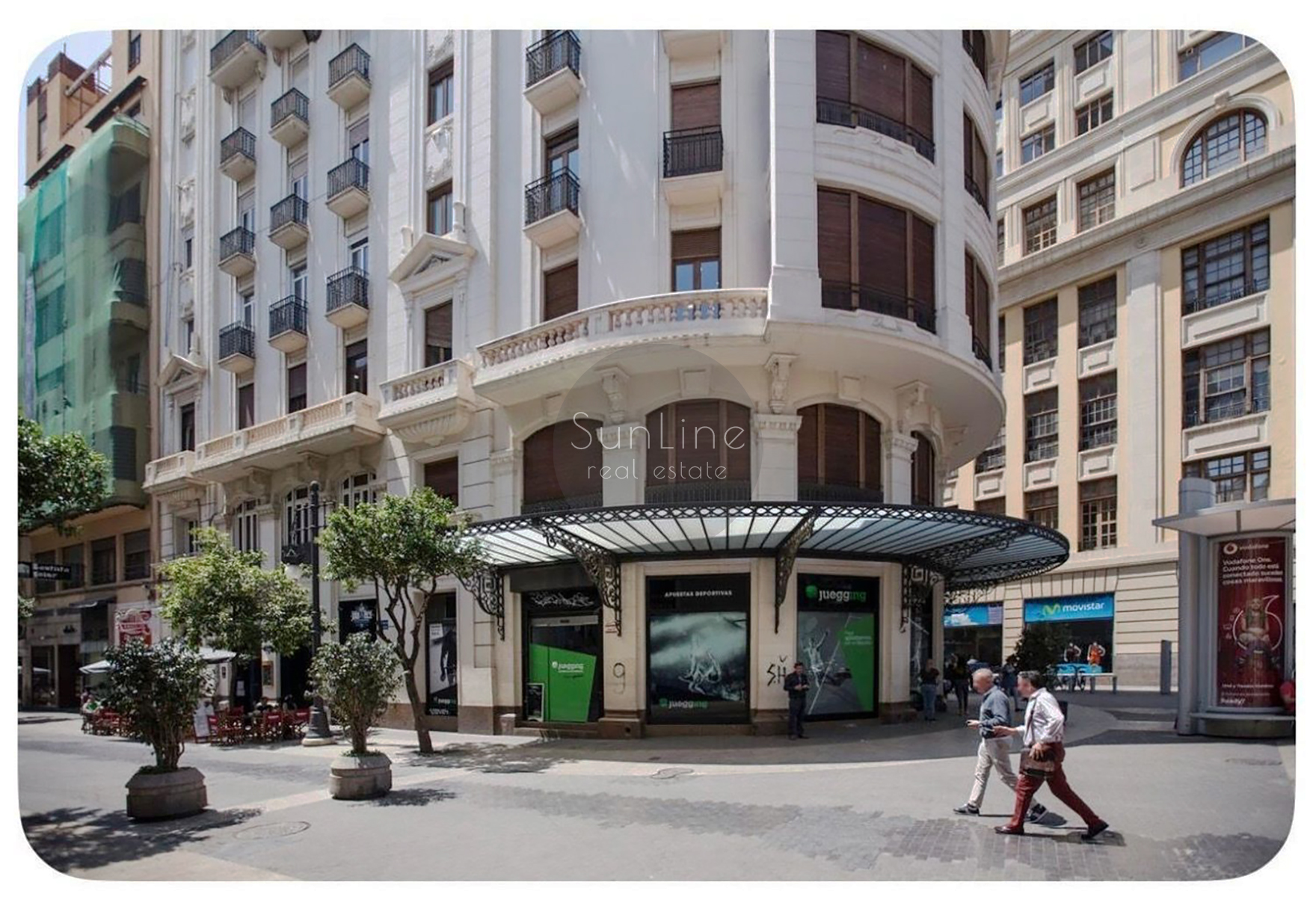 Designer apartment with balcony in the city center of Valencia