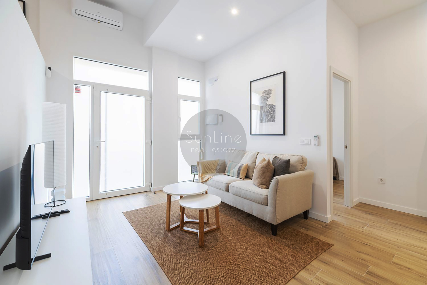 Moderna apartamento de 2 dormitorios y 2 baños en Moncada