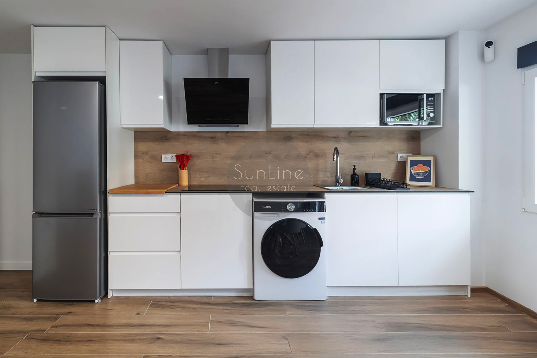 Moderna apartamento de 2 dormitorios y 2 baños en Moncada