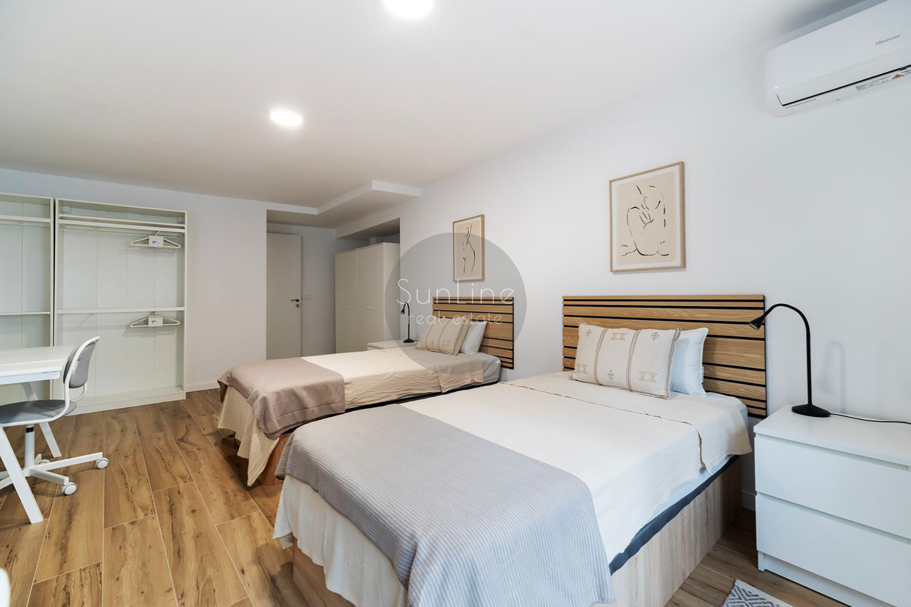 Moderna apartamento de 2 dormitorios y 2 baños en Moncada