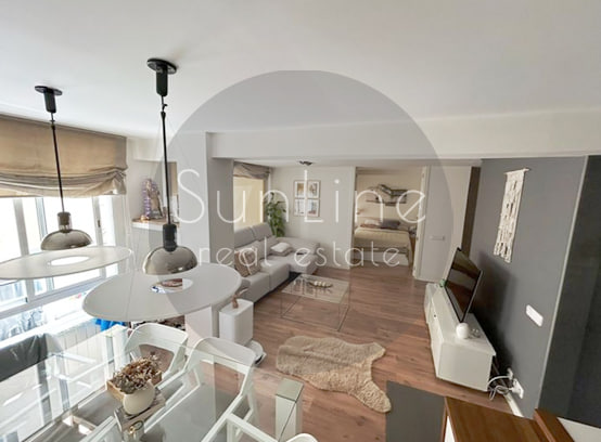 Furnished apartment with garage in the Mestalla area, Valencia